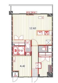 ザ・レジデンス横浜サウス 802 間取り図