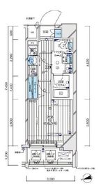 メインステージ横濱阪東橋 9階 間取り図