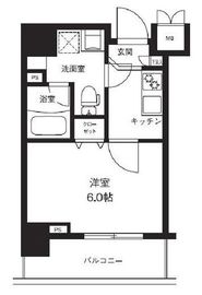 メインステージ横濱ポートサイド 5階 間取り図