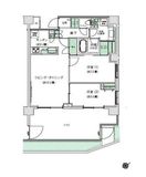 スタイリオ梶が谷 109 間取り図