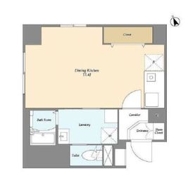 ISM東中野 601 間取り図