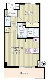 デュオレ セスト 207 間取り図