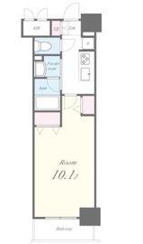 ROOTs Shinjuku Wakamatsucho (ルーツ新宿若松町) 402 間取り図