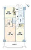 藤和シティホームズ新宿余丁町 3階 間取り図