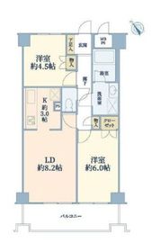 藤和シティホームズ新宿余丁町 3階 間取り図