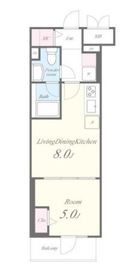 JPT RESIDENCE 805 間取り図