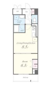 JPT RESIDENCE 802 間取り図