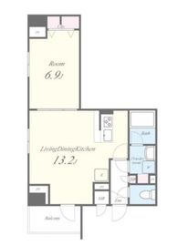 JPT RESIDENCE 205 間取り図