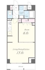 JPT RESIDENCE 1003 間取り図