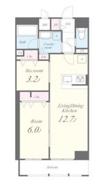 JPT RESIDENCE 1203 間取り図