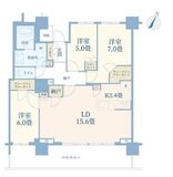 リーフィアタワー海老名アクロスコート 30階 間取り図