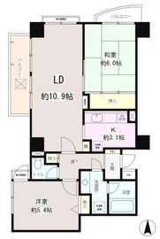 パーク・ノヴァ亀戸 5階 間取り図