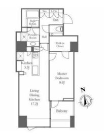 三田ガーデンヒルズ NORTH HILL 13階 間取り図