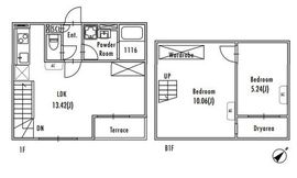 GRAN PASEO 池尻大橋 (グランパセオ池尻大橋) 102 間取り図