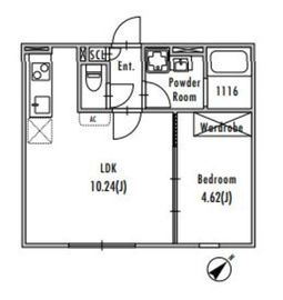 GRAN PASEO 池尻大橋 (グランパセオ池尻大橋) 302 間取り図