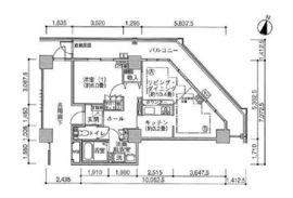 ジェイタワー西大井 19階 間取り図