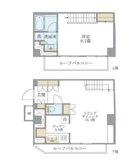 J.リヴェール学芸大学 504 間取り図