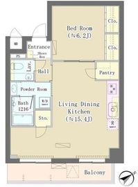 Maison de Takaya 206 間取り図