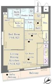 Maison de Takaya 402 間取り図