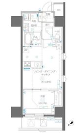 アルファレジデンシア南千住 15階 間取り図