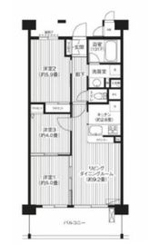 ピエス綱島 306 間取り図