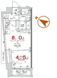 K-COURT押上 201 間取り図