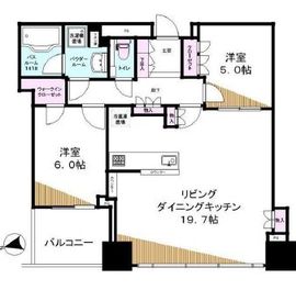 シティタワーズ豊洲ザ・シンボル 30階 間取り図