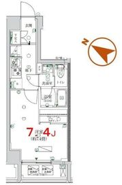 K-COURT押上 403 間取り図