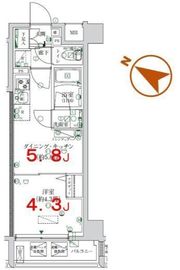 K-COURT押上 503 間取り図
