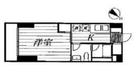 パークフラッツ祐天寺 303 間取り図