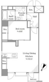 グランドメゾン一番町 5階 間取り図