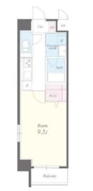 チェスナット西大島 301 間取り図