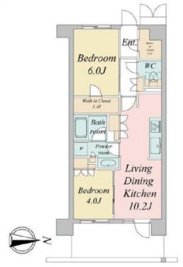 トラープランド蒼麗館 218 間取り図