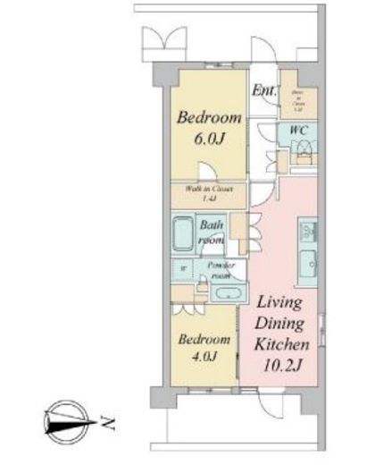 トラープランド蒼麗館 319 間取り図