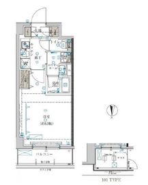 クレイシア・ヴァースクレイシア両国ルクール 1階 間取り図