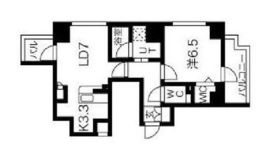 メイクスデザイン両国NORTH 11階 間取り図