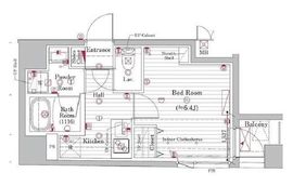 プレール・ドゥーク新丸子 2階 間取り図