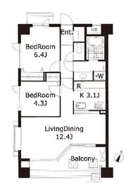 ラナイガーデン新百合ヶ丘イースト 4階 間取り図