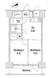 ソサエティ蔵前 1102 間取り図