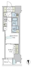 ブリリアイスト浅草 302 間取り図