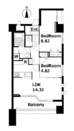 LANAI TOWN RENAISSANCE GRAND HIGHRISE (ラナイ タウン ルネッサンス グランドハイライズ) 805 間取り図