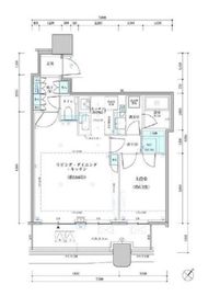 パークタワー勝どきミッド/サウス 12階 間取り図