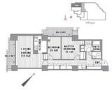 六本木ファーストプラザ 15階 間取り図