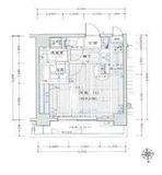 ランドステージお茶の水 2階 間取り図