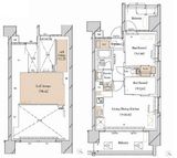 ブランシエスタ新丸子リバーフロント 1307 間取り図