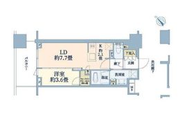 バウス藤沢 2階 間取り図