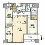 白金ザ・スカイ 41階 間取り図
