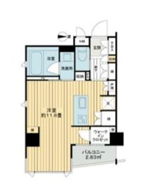 ベルジェンド三鷹ラ・ヴィエ 3階 間取り図