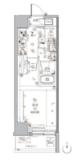 ヴァースクレイシア入谷 9階 間取り図