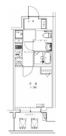 ジェノヴィア浅草Ⅶ 603 間取り図